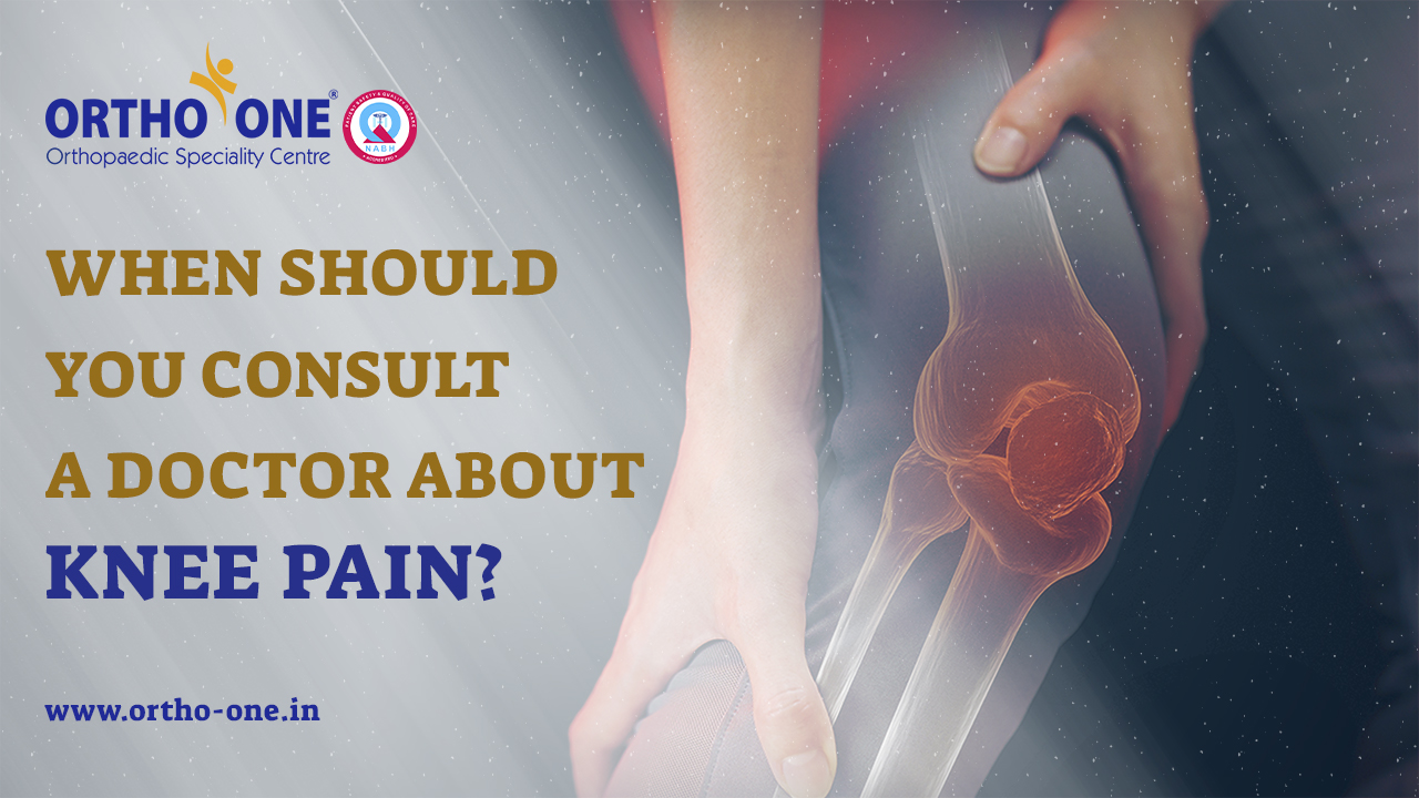 When should you consult a doctor about knee pain?